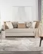 Elation ETN02 Ivory Grey Area Rug