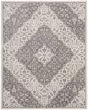 Elation ETN08 Ivory Grey Area Rug
