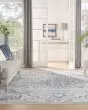 Elation ETN10 Ivory Blue Area Rug
