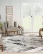 Elation ETN11 Ivory/Grey Area Rug