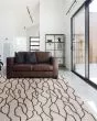 Enzo 8734F Taupe/Black Area Rug