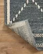 Fabian FAB-01 Denim/Charcoal Area Rug