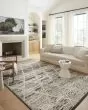 Fabian FAB-03 Charcoal/Ivory Area Rug