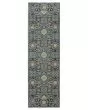 Francesca fr11b Blue/Rust Area Rug