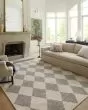 Francis FRA-01 Beige/Charcoal Area Rug