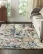 Fusion FSS10 Cream Multicolor Area Rug