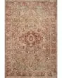 Gaia GAA-01 Gold/Brick Area Rug