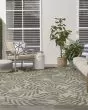 Garden Oasis GOA01 Ivory Green Area Rug