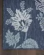Garden Oasis GOA03 Navy Area Rug