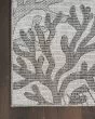 Garden Oasis GOA05 Grey Area Rug