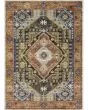 Gemma GEM03 Rust 5'3"x7' Area Rug