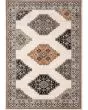 Georgia 640a Ivory/Multi Area Rug