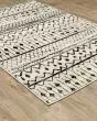 Georgia 8826e Ivory/Black Area Rug