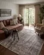 Georgie GER-08 Lagoon/Beige Area Rug