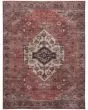 Grand Washables GRW03 Rust Multicolor Area Rug