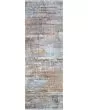Halli Modern Edge Sky Blue/Multi Area Rug