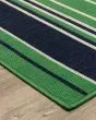 Havana HAV05 Green/Navy Area Rug
