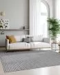 Hinton HN1 Gray Area Rug