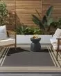Horizon Indoor/Outdoor HOZ03 Charcoal Area Rug