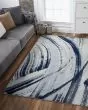 Illusions 6219 Ivory/Blue Elements Area Rug