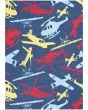Imagination IMA06 Navy Multicolor Area Rug