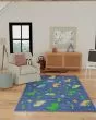 Imagination IMA16 Navy Multicolor Area Rug