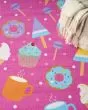 Imagination IMA19 Pink Multicolor Area Rug