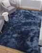 Indochine 4550F Blue Area Rug