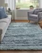 Indochine 4550F Blue/Silver Area Rug