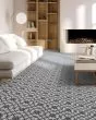 Bold Motif Pattern Kashmere Nylon 46oz Carpet