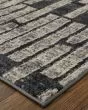 Kano 39LKF Gray/Black/Ivory Area Rug