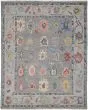 Karina 6792F Blue/Gray/Red Area Rug