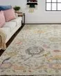 Karina 6793F Gray/Yellow/Red Area Rug