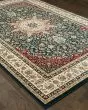 Kashan 119u Navy/Ivory Area Rug