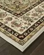 Kashan 119w Ivory/Beige Area Rug