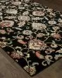 Kashan 9946k Black/Multi Area Rug