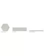 Kensington Bamboo Glossy Ceramic Tile