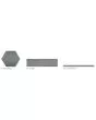 Kensington Charcoal Glossy Ceramic Tile