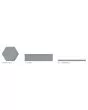 Kensington Sterling Glossy Ceramic Tile