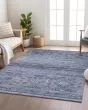 Karaj KJ4 Blue Area Rug