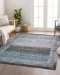 Karaj KJ7 Blue Area Rug