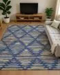 Kenner KN2 Navy Area Rug