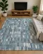 Kenner KN5 Teal Area Rug