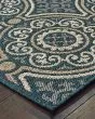 Latitude 609b Blue/Grey Area Rug