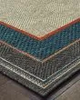 Latitude 8021l Grey/Blue Area Rug