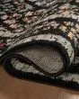 Laurel LAU-04 Black Area Rug