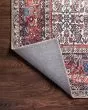 Layla LAY-12 Ivory/Brick Area Rug