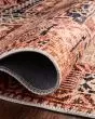Layla LAY-14 Mocha/Blush Area Rug