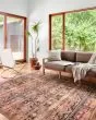 Layla LAY-14 Mocha/Blush Area Rug
