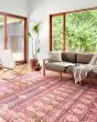 Layla LAY-15 Magenta/Multi Area Rug